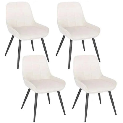 BukkitBow - Comfortabele Eetkamerstoelen - van Faux Leer of Fluweel
