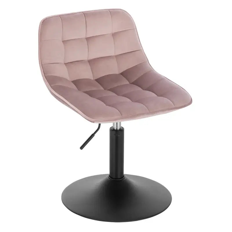 BukkitBow - Draaibare Barkruk - Fluweel of Chenille met Poot van Staal - Verstelbaar - 20 kg Draagvermogen