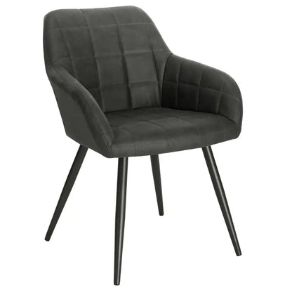 BukkitBow - Eetkamerstoel - Lederen/Stoffen/Linnen Stoel - Comfortabel & Ergonomisch - Stevig & Duurzaam - Zithoogte: 47CM