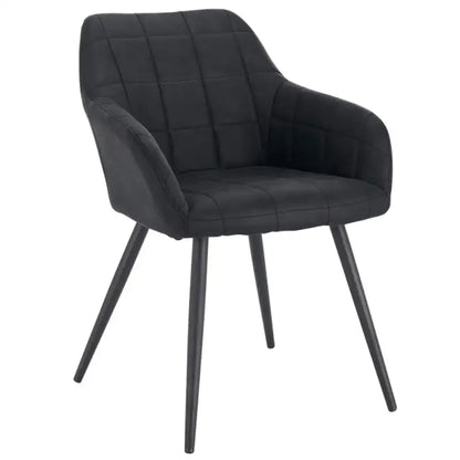 BukkitBow - Eetkamerstoel - Lederen/Stoffen/Linnen Stoel - Comfortabel & Ergonomisch - Stevig & Duurzaam - Zithoogte: 47CM