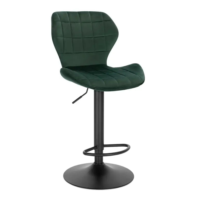 BukkitBow - Fluwelen Barkruk - Verstelbaar en Draaibaar - Comfortabel en Stijlvol - Zithoogte: 60-82CM