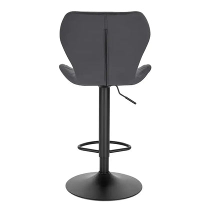 BukkitBow - Fluwelen Barkruk - Verstelbaar en Draaibaar - Comfortabel en Stijlvol - Zithoogte: 60-82CM