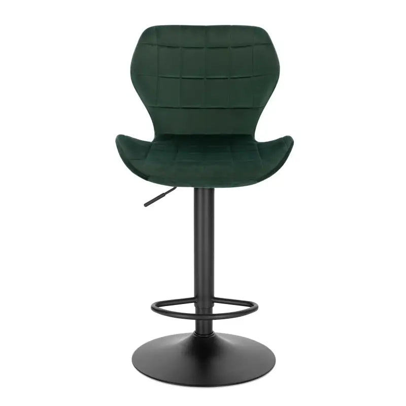 BukkitBow - Fluwelen Barkruk - Verstelbaar en Draaibaar - Comfortabel en Stijlvol - Zithoogte: 60-82CM