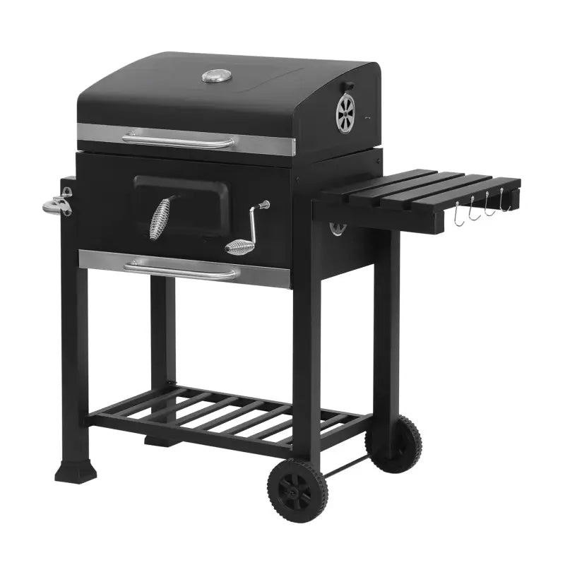 BukkitBow Houtskoolbarbecue Met Twee Grillroosters