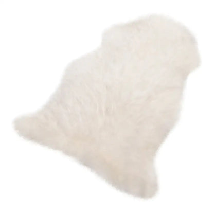 BukkitBow - Lamsvacht / Schapenvacht - 95% Polyester - Verschillende Maten - Wit - 6cm Dik - Wasbaar