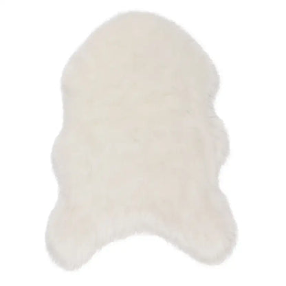 BukkitBow - Lamsvacht / Schapenvacht - 95% Polyester - Verschillende Maten - Wit - 6cm Dik - Wasbaar