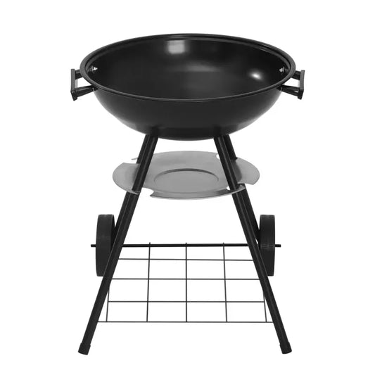 BukkitBow Mobiele Houtskoolbarbecue 44x73 Cm Metalen Kunststof Constructie Barbeque BukkitBow
