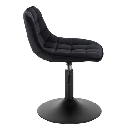 BukkitBow - Verstelbare Barkruk Fluweel - Staal Frame - Ergonomisch met Rugleuning - 120kg Draagvermogen - Zithoogte: 38-49.5CM