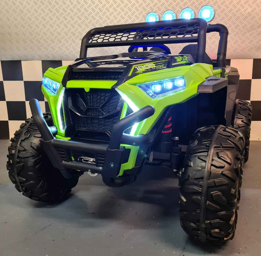 Elektrische kinderbuggy 12 volt groen