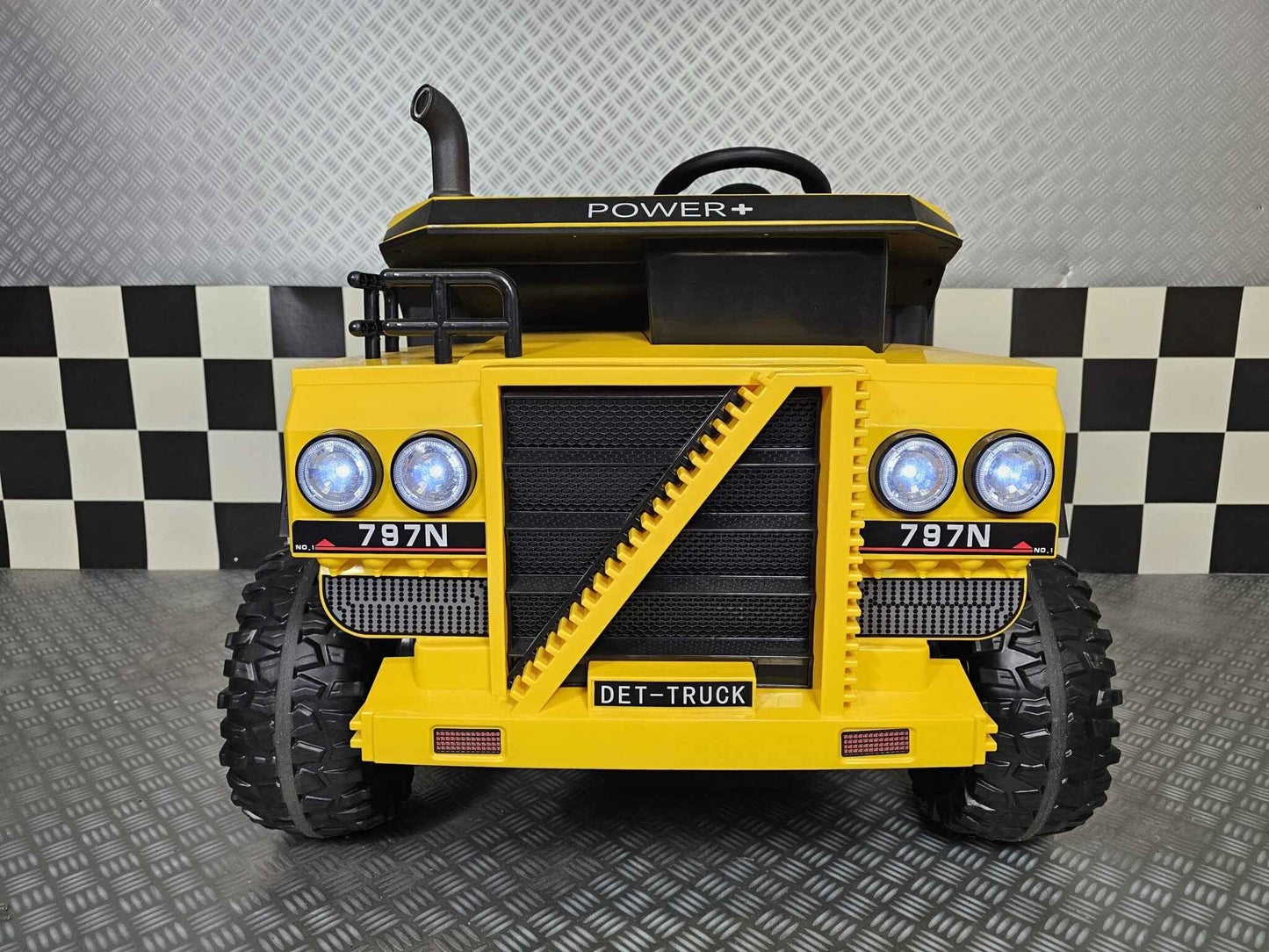 Elektrische kiepwagen voor kinderen met afstandsbediening