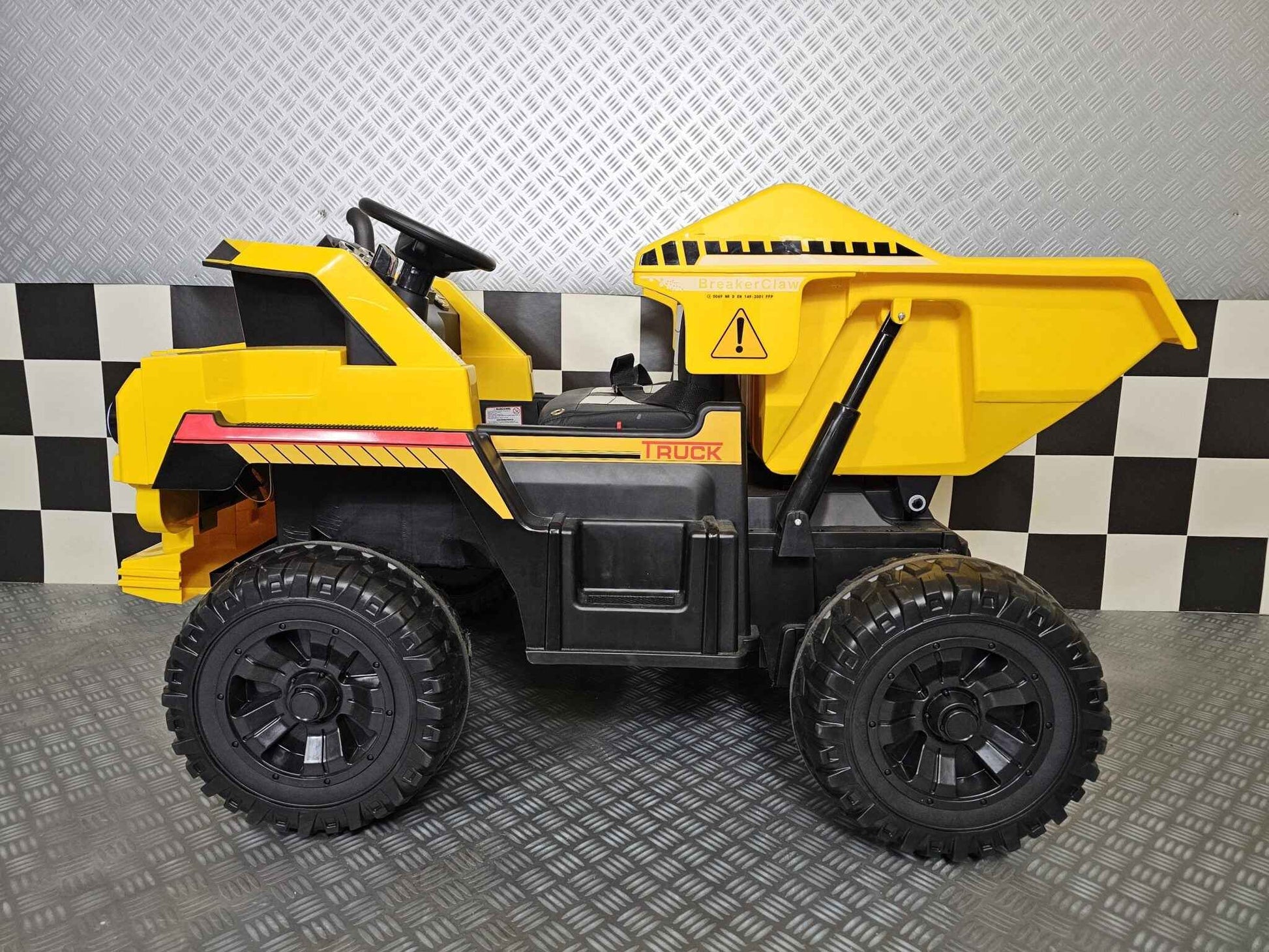 Elektrische kiepwagen voor kinderen met afstandsbediening