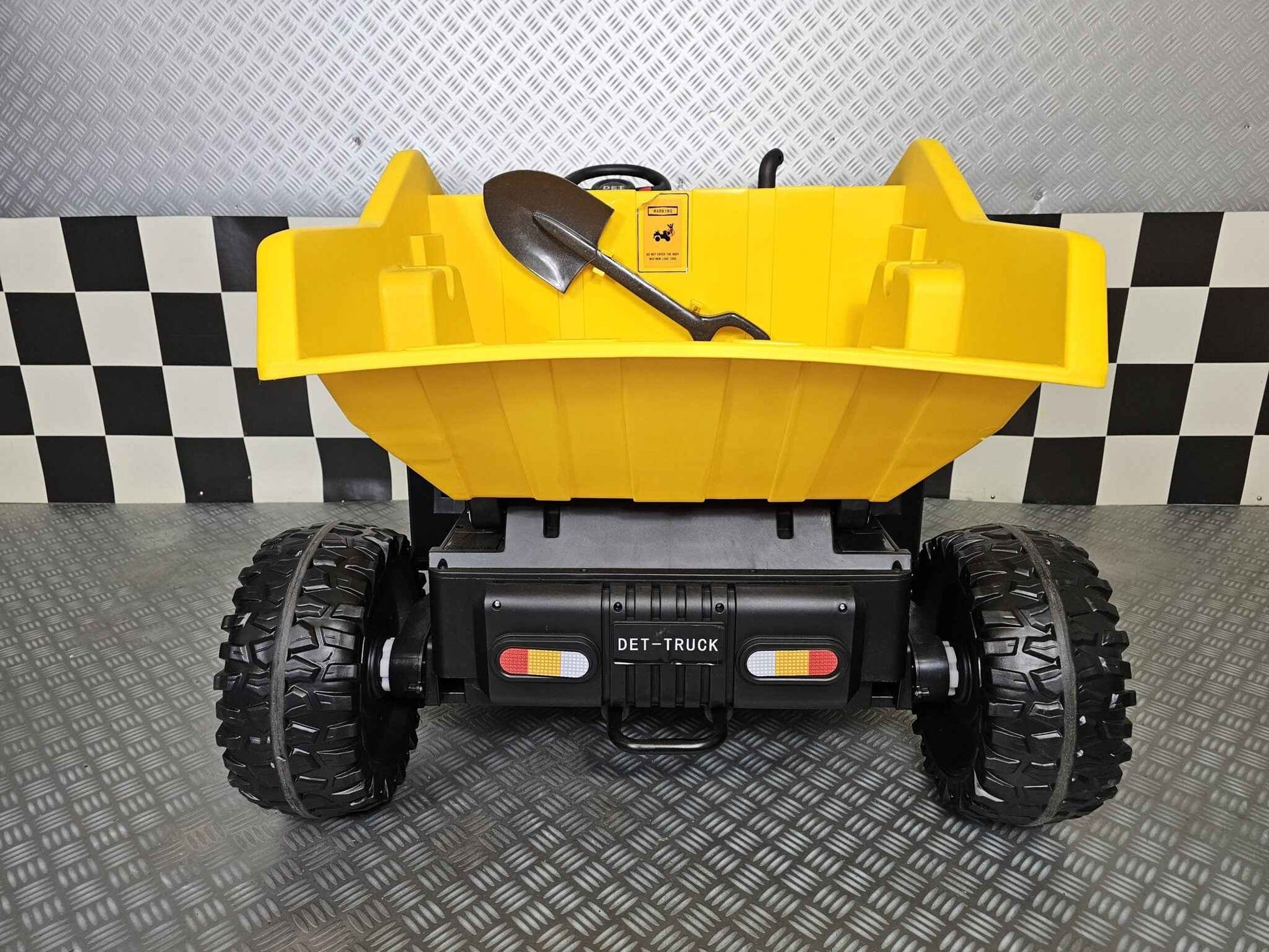 Elektrische kiepwagen voor kinderen met afstandsbediening