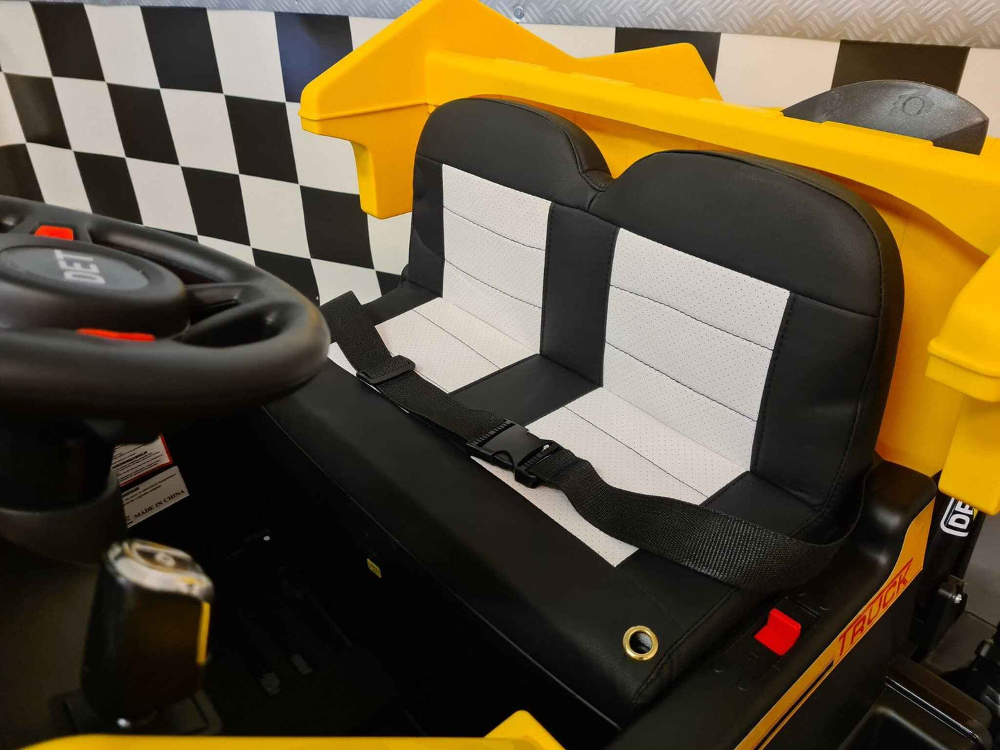 Elektrische kiepwagen voor kinderen met afstandsbediening