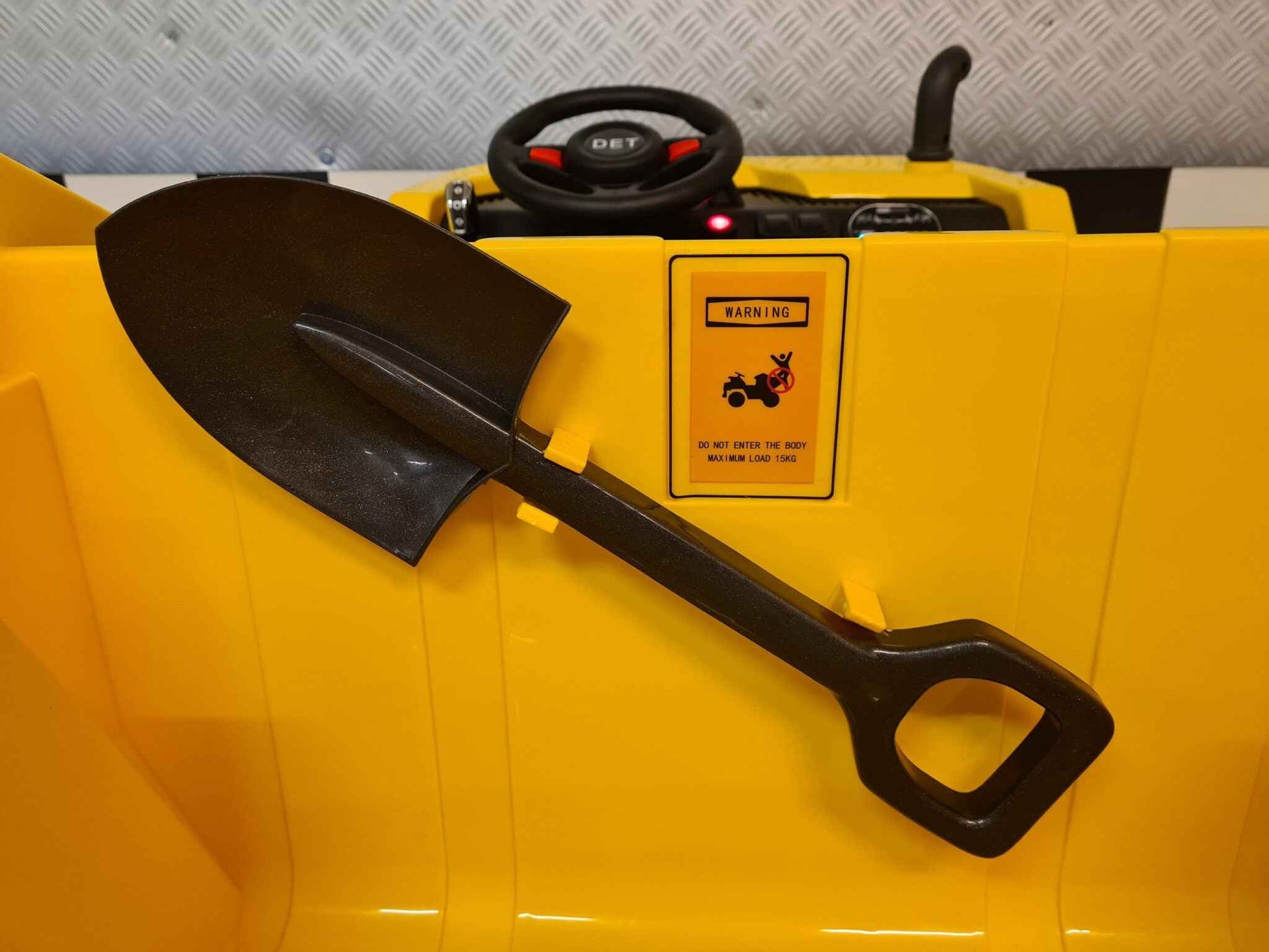 Elektrische kiepwagen voor kinderen met afstandsbediening