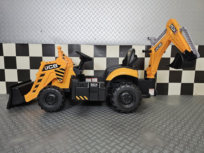 Children's tractor JCB Sitemaster 12 volts