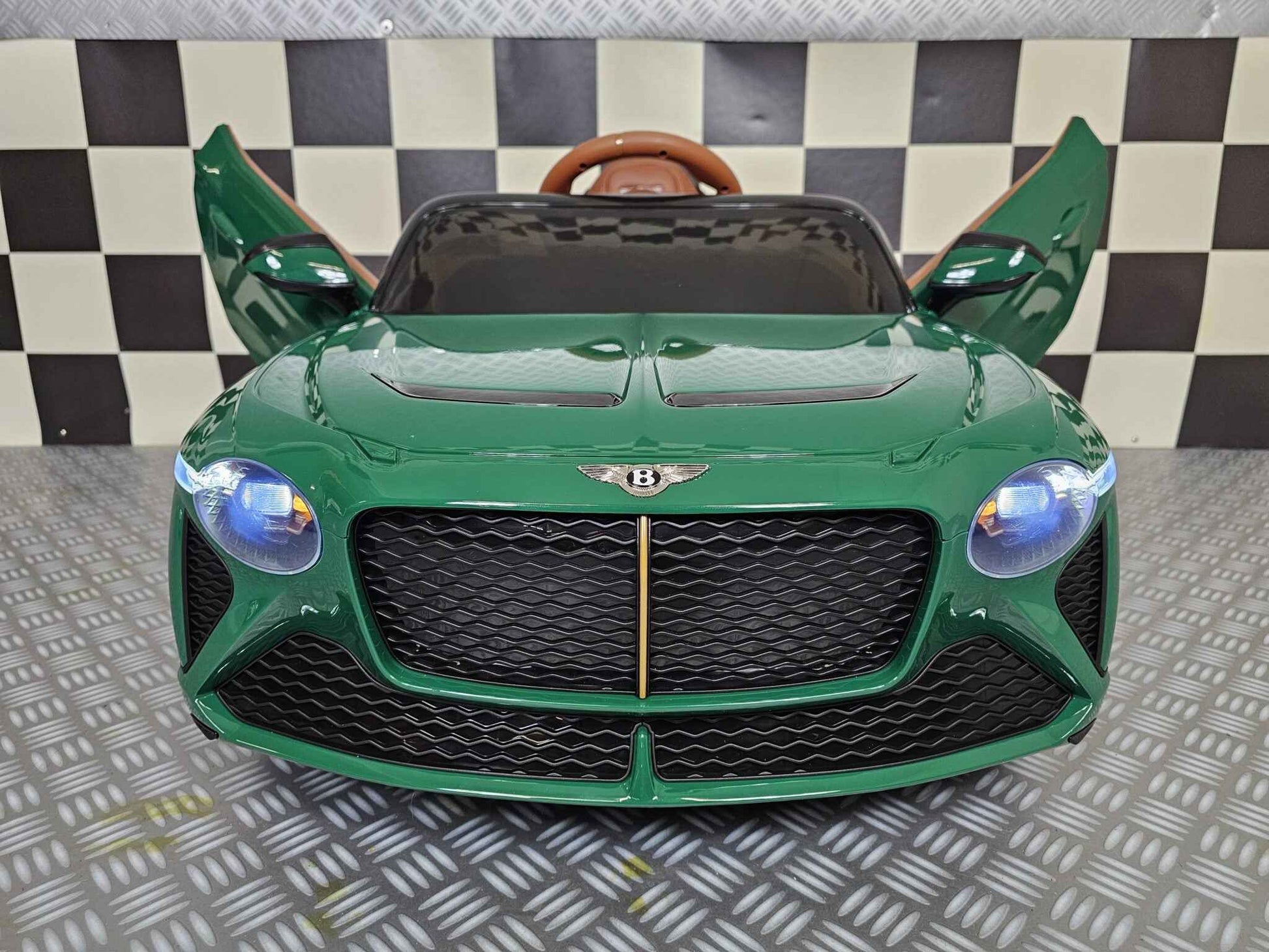 Kinderauto Bentley Bacalar 12 volt metallic groen