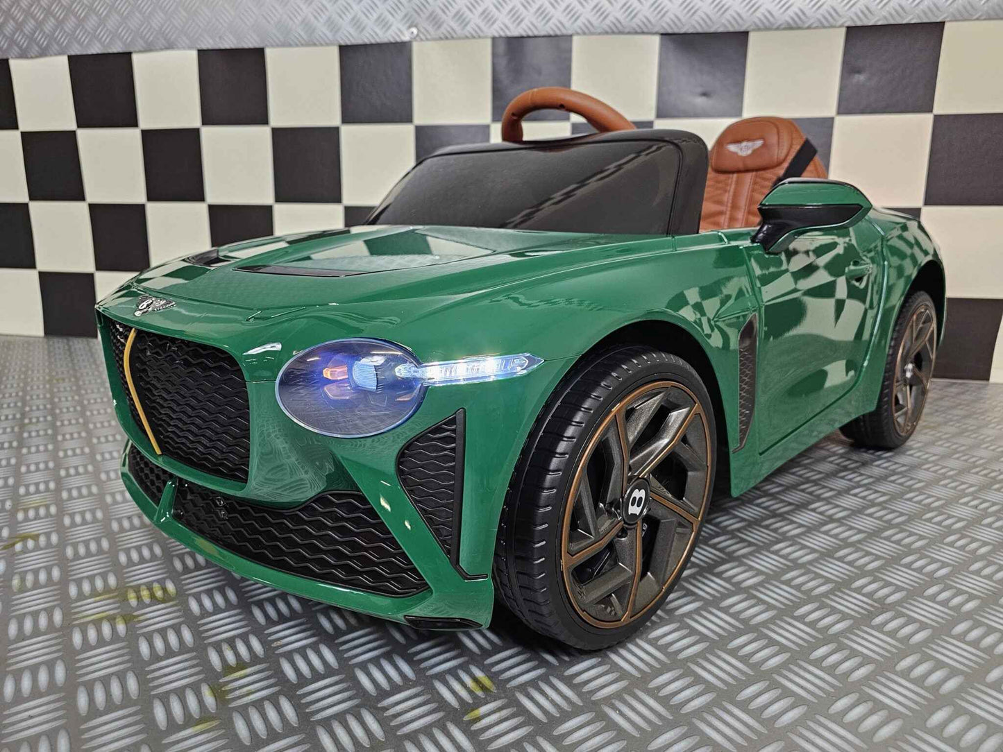 Kinderauto Bentley Bacalar 12 volt metallic groen