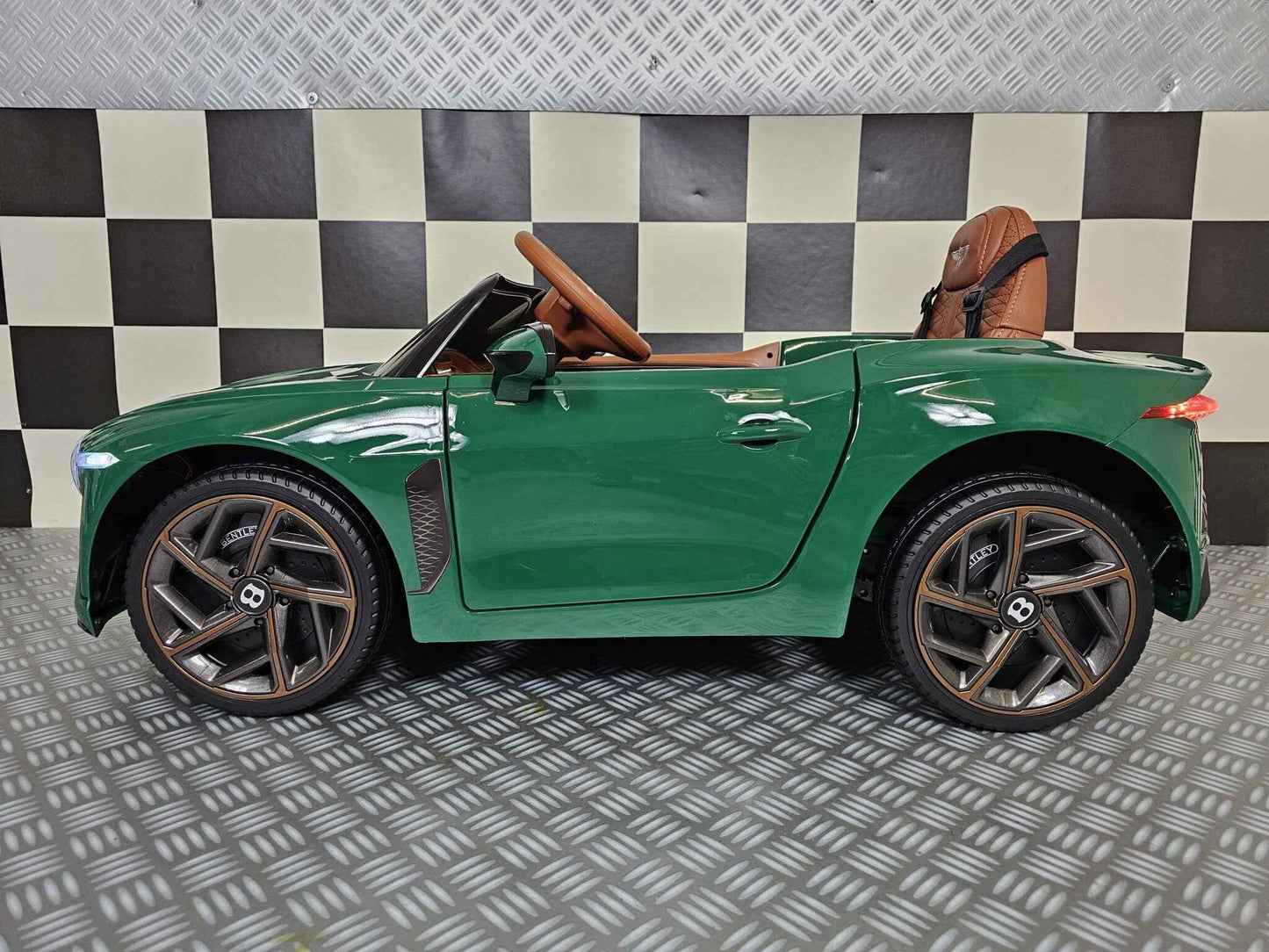 Kinderauto Bentley Bacalar 12 volt metallic groen