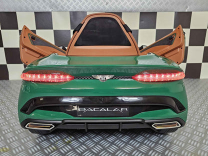 Kinderauto Bentley Bacalar 12 volt metallic groen