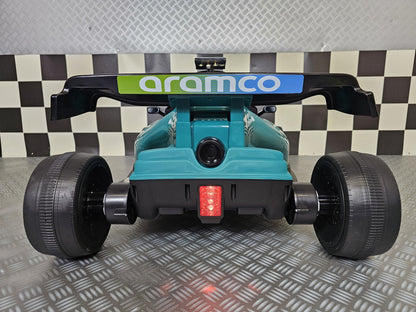 Aston Martin Formule 1 kinderauto 24 volt