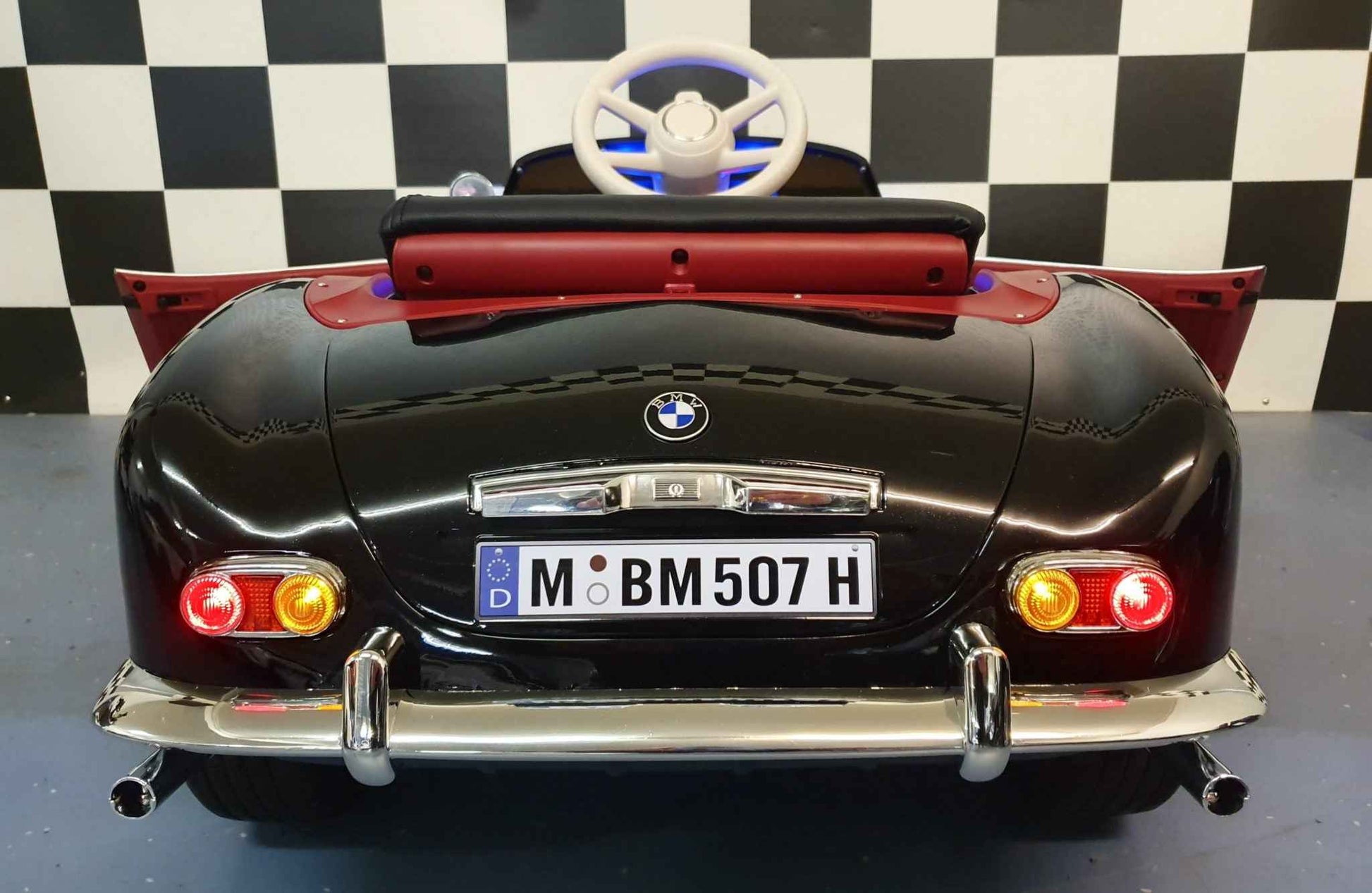 BMW 507 elektrische kinderauto met afstandsbediening