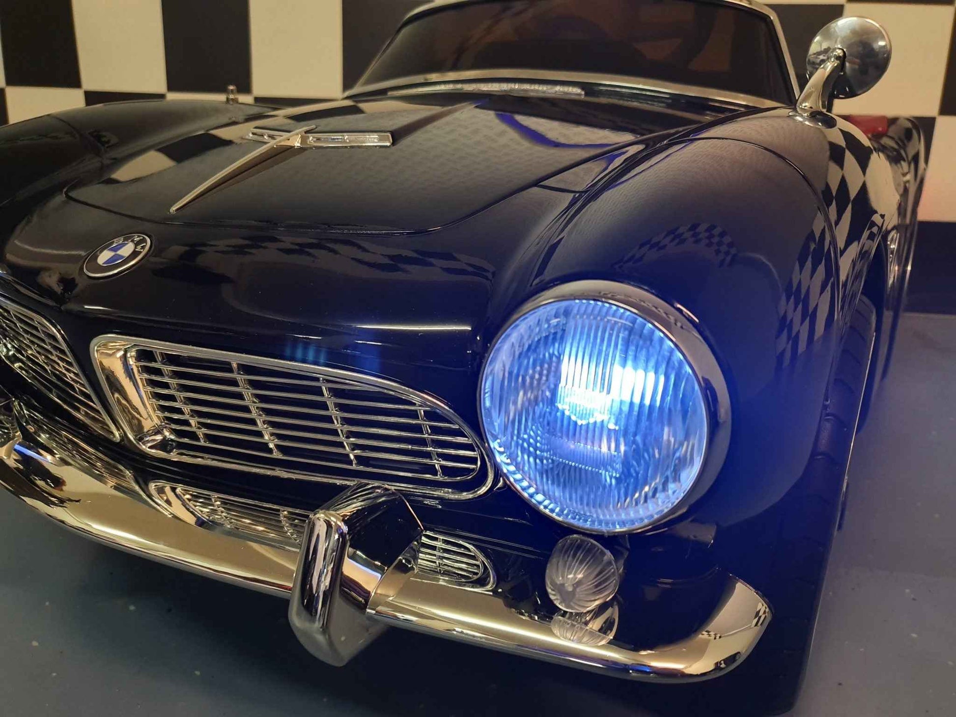 BMW 507 elektrische kinderauto met afstandsbediening