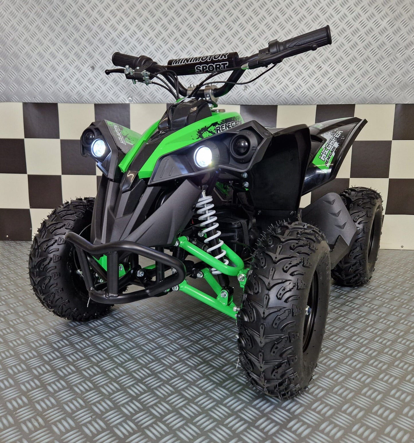 Elektrische kinderquad 48-volt met borstelloze motor