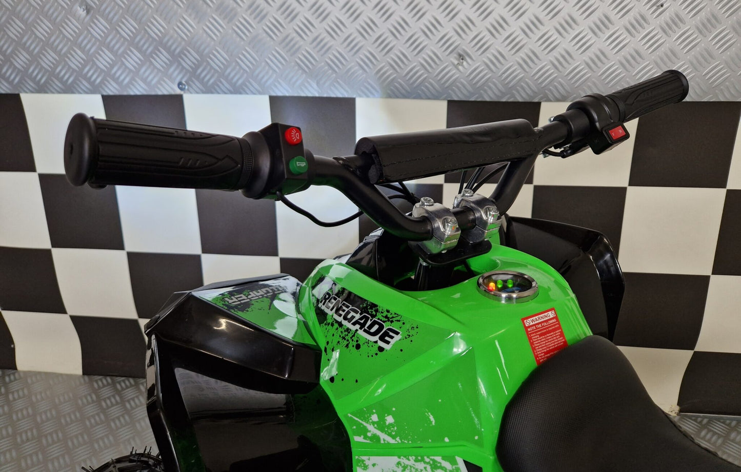 Elektrische kinderquad 48-volt met borstelloze motor