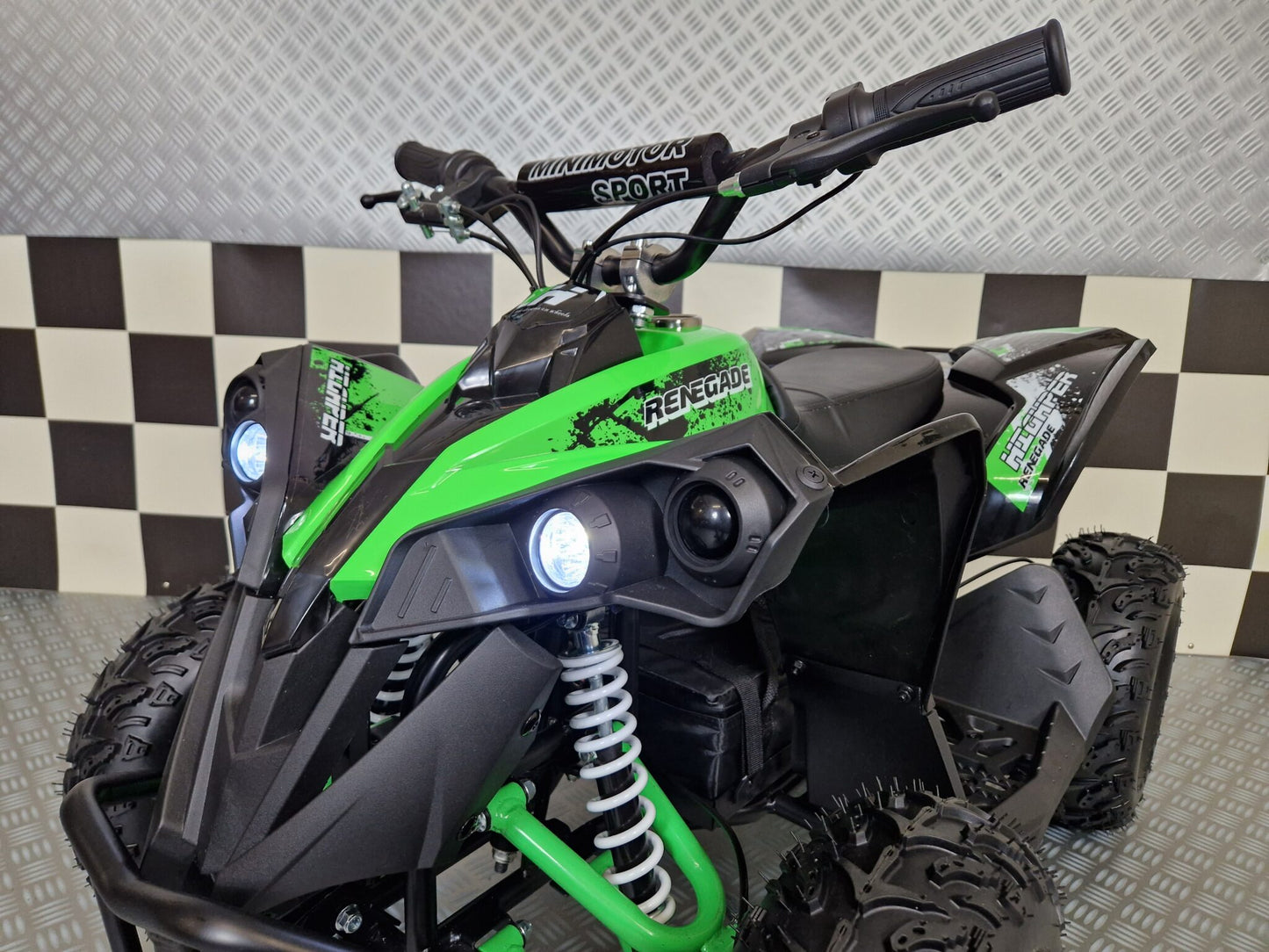 Elektrische kinderquad 48-volt met borstelloze motor