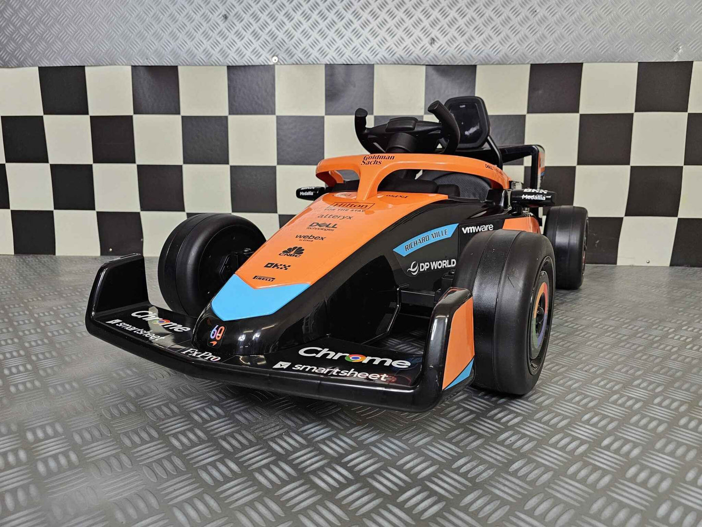 McLaren Formule 1 elektrische kinderauto 12 volt