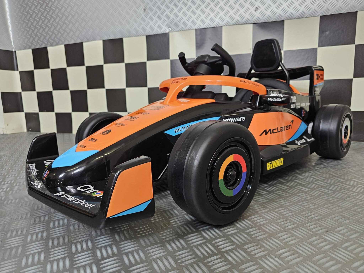 McLaren Formule 1 elektrische kinderauto 12 volt
