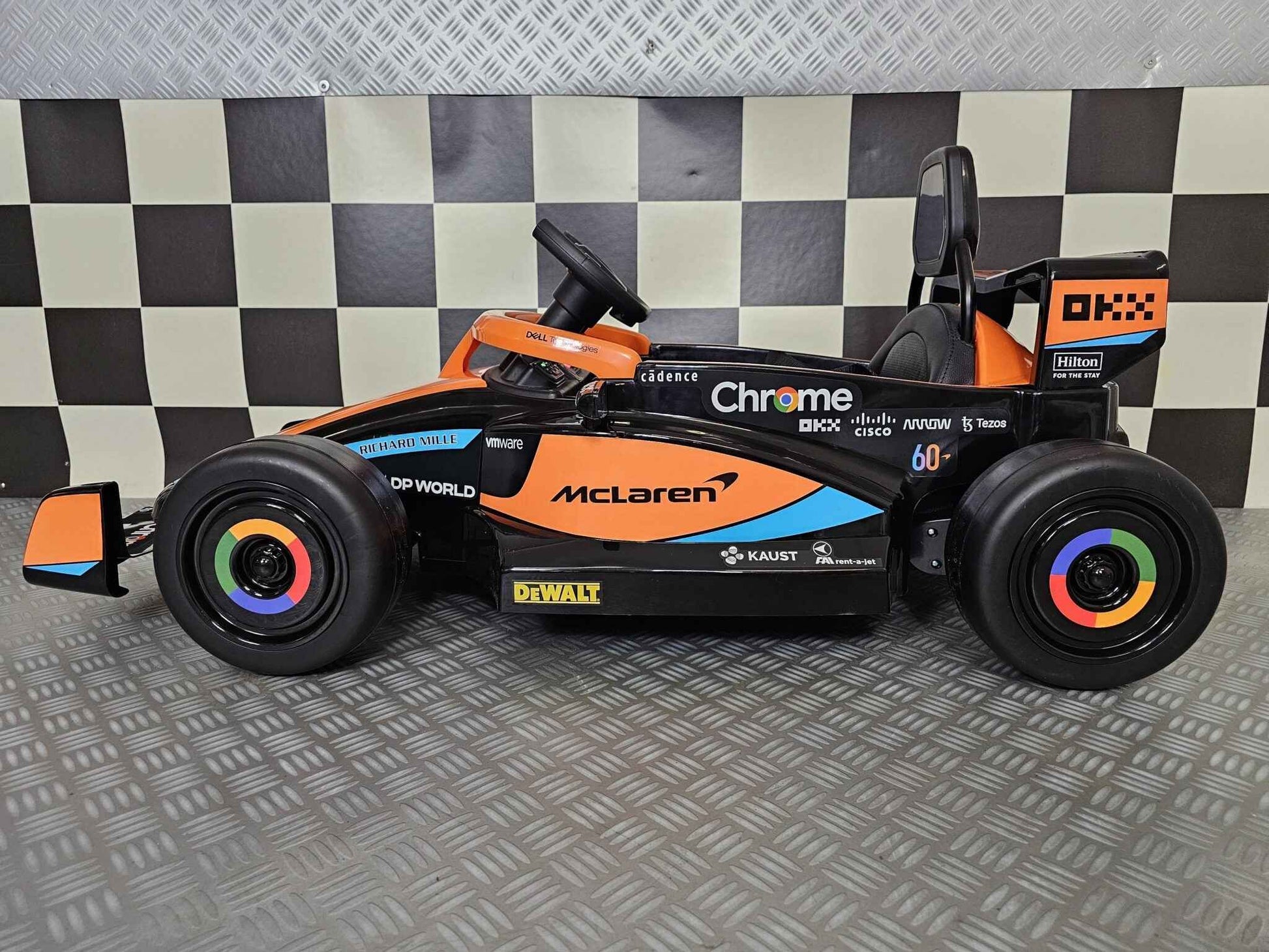 McLaren Formule 1 elektrische kinderauto 12 volt