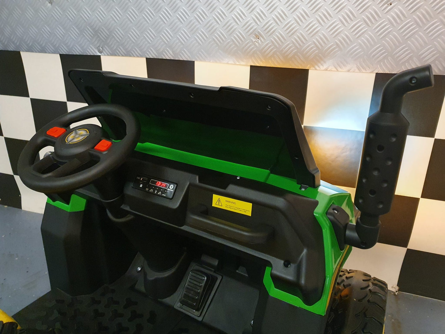 Gator Kids Jeep Farmer Truck 6x6 voor 2 kinderen 12 volt met afstandsbediening