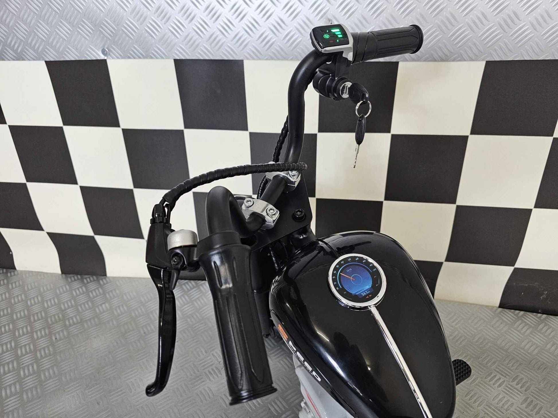 Chopper 24 volt zwart