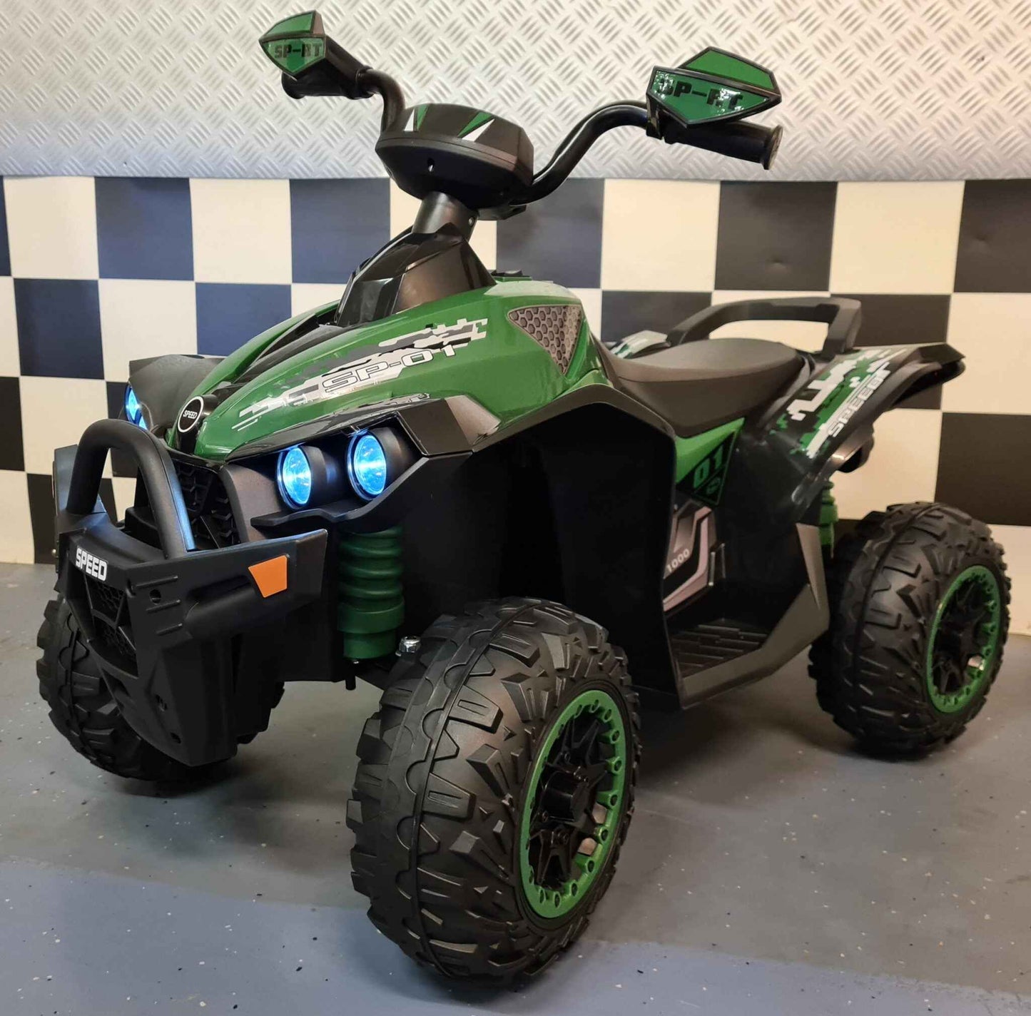 Kinderquad Phyton camouflage 12-volt