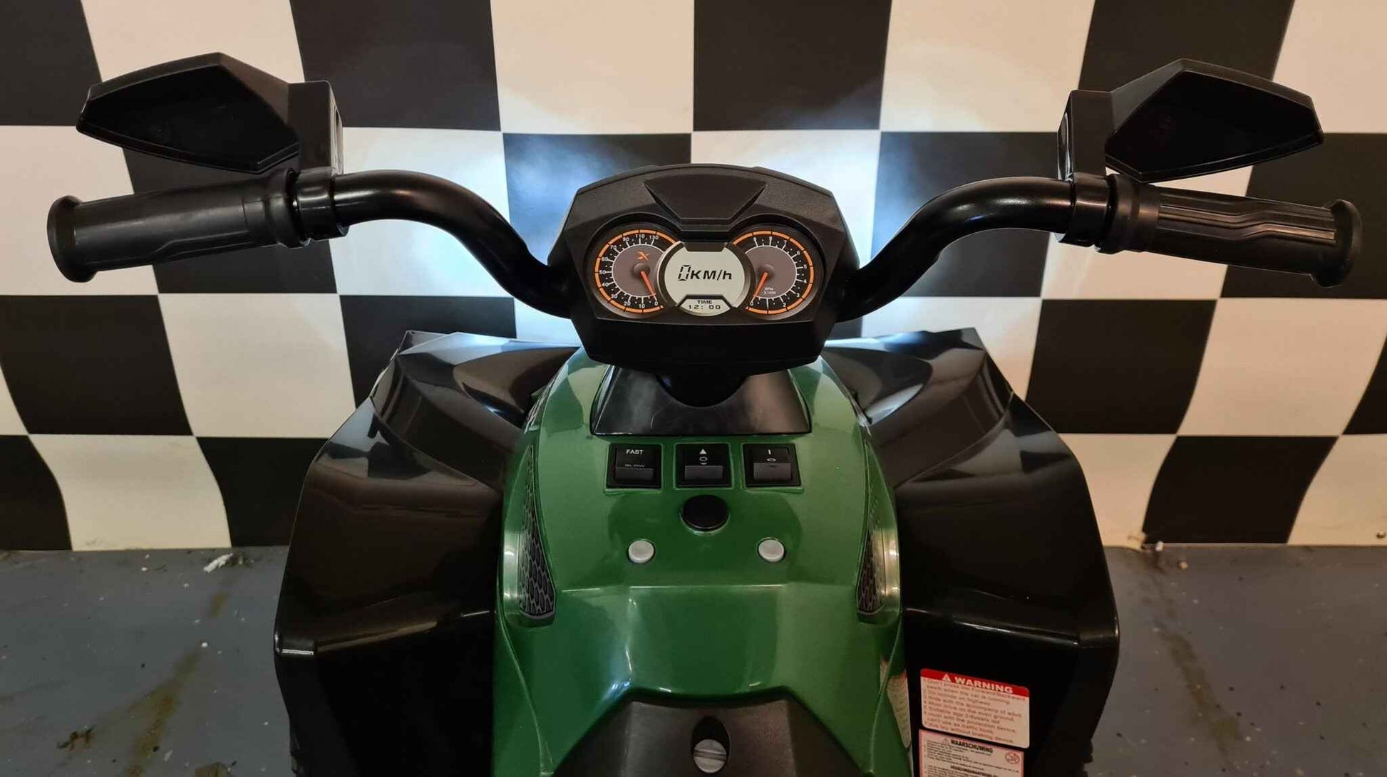 Kinderquad Phyton camouflage 12-volt