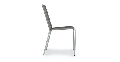 Droppery Novara Stapelbare Bijzetstoel - Staal Lichtgrijs (set van 4) -