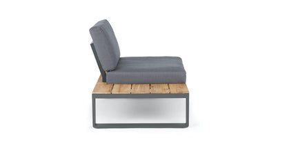 Droppery Albufeira Modulaire Lounge Hoek Set - Alu Antraciet -