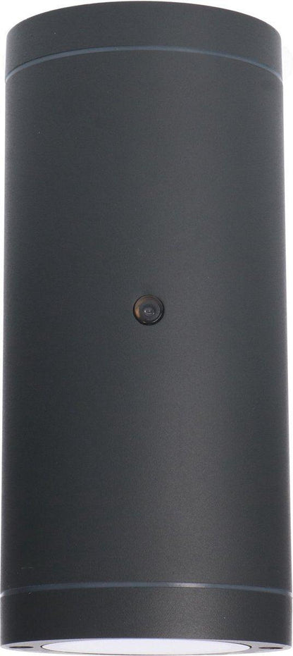 LED's Light Up & Down LED Buitenlamp met Dag/Nacht sensor - IP44 waterdicht - GU10 fitting - Model Venezia - Antraciet