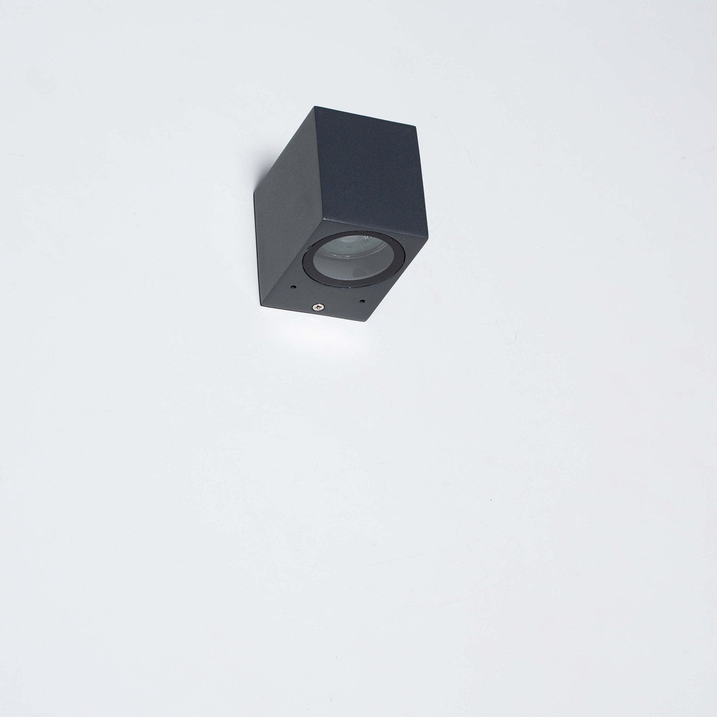 NØRD Down - LED's Light LED Wandlamp Buiten met GU10 fitting - Vierkant - IP44 - Antraciet - Model Rome