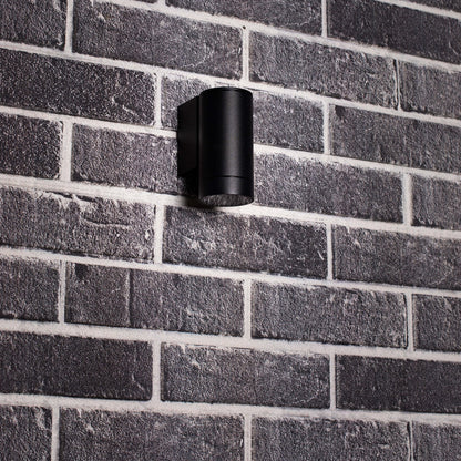LED's Light Muurlamp voor buiten - GU10 fitting - IP44 waterbestendig - Antraciet - Model Carpi