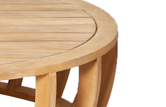 Droppery Mataro Loungeset - 4 stuks - Hout Acacia Licht Teak Look -