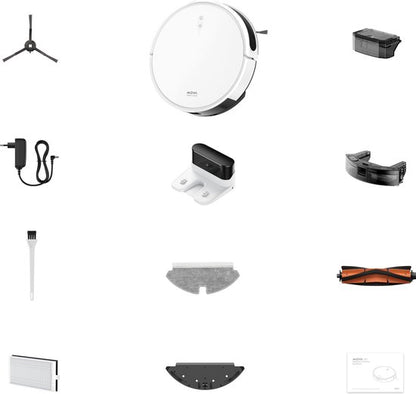 MOVA DREAME Mova M1 - Robotstofzuiger en dweil - 4500 Pa - 300 ml - Wit -