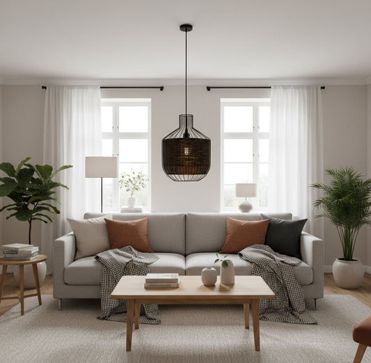 Zoey, hanglamp zwart