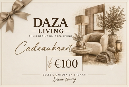 Daza-living cadeaubon