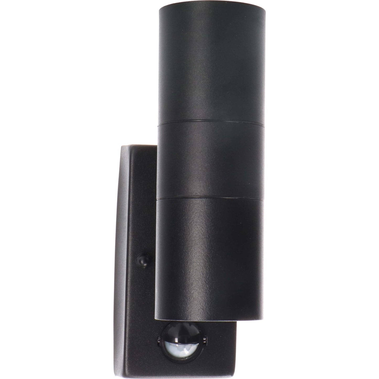 LED's Light RVS LED Buitenlamp met Bewegingssensor - 2 lichts up & down - IP44 - Zwart