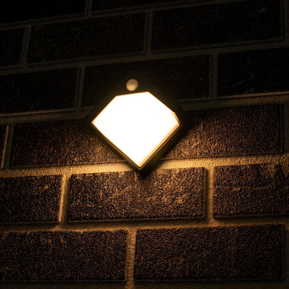 LED's Light Solar LED Buitenlamp met Bewegingssensor - Draadloos op zonne-energie - Zwart - IP44