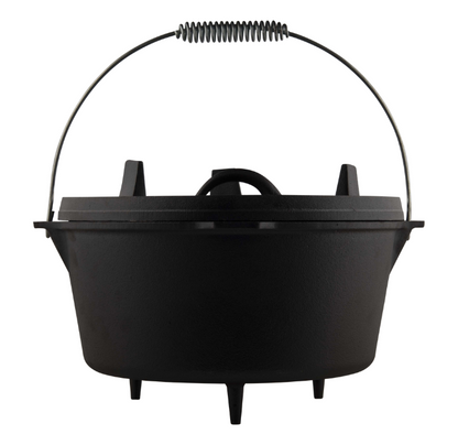 The Windmill Dutch Oven 9 quarts Met Pootjes Vuur & Rook