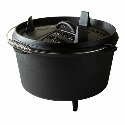 The Windmill Dutch Oven 9 quarts Met Pootjes Vuur & Rook