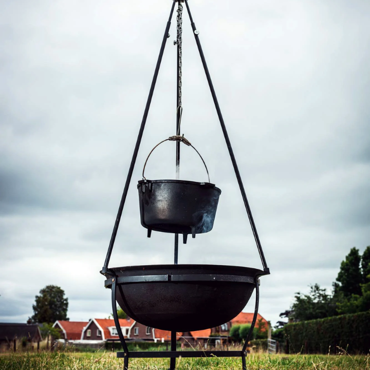 The Windmill Dutch Oven 9 quarts Met Pootjes Vuur & Rook